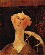 Amedeo Modigliani Portrait of Mrs. Hastings oil painting reproduction